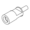 Connettore teflon tubo 8 mm m/f